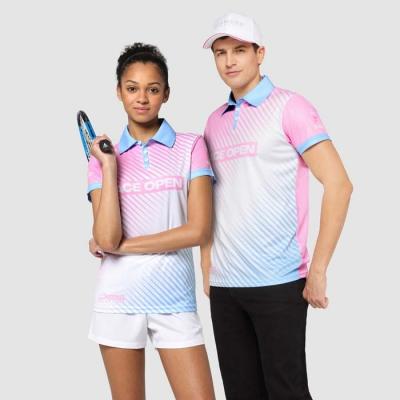 Image of Sublimated slim fit polo (145gsm) mesh