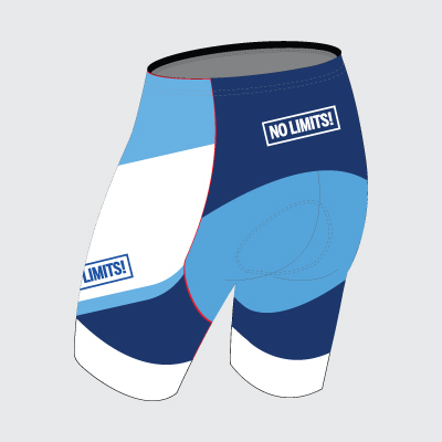 Image of Sublimated cycling shorts