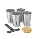 Image of Stainless Steel Cup Set