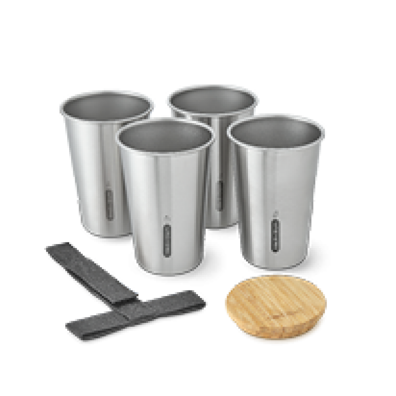 Image of Stainless Steel Cup Set
