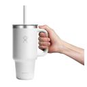 Image of Travel Tumbler with Clear Lid